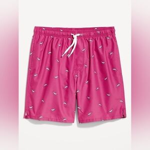 Old Navy Pink Swim Trunks 4x Men